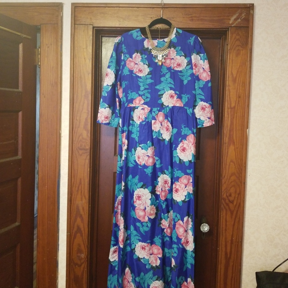 Floral maxidress